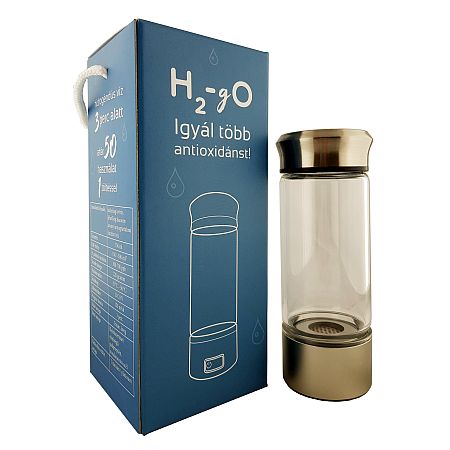 H2 gO hidrogénes vízkészítő palack